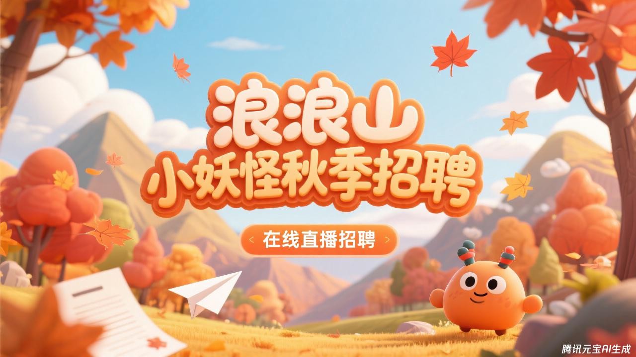 【浪浪山招聘季】小妖怪的“出头”机会来啦！在线面基大厂“神仙”！